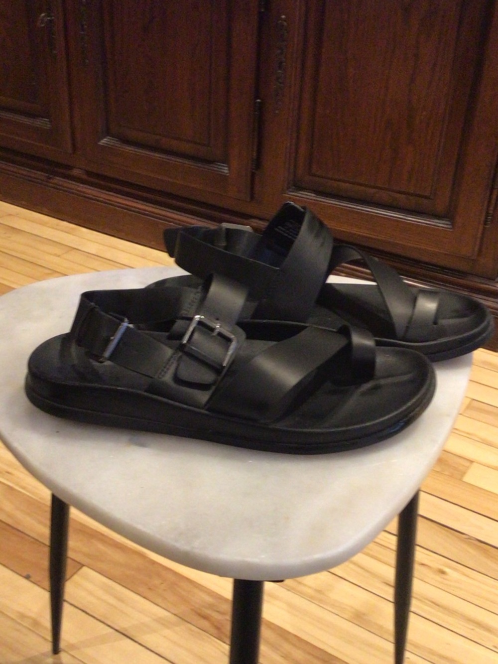 Zara Black  Sandals Effortlessly Chic Summer Size 41